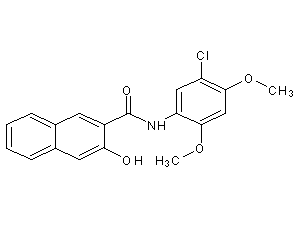 N-(5-chloro-2,4-dimethoxyphenyl)-3-hydroxy-2-naphthylcarboxamide